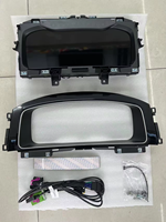 Upgrade LCD Digital Cluster Speedometer Instrument dengan Carplay Meter Otomatis Baru untuk VW Volkswagen Golf 7 Golf 7.5 2013-2020