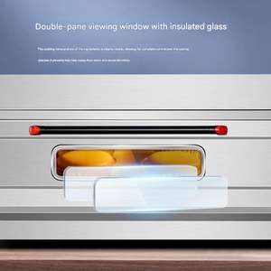 2 cubiertas 4 bandejas/3 cubiertas 6 bandejas <span class=keywords><strong>horno</strong></span> para Precio de panadería/3 cubiertas 9 bandejas <span class=keywords><strong>horno</strong></span> eléctrico/comercial cocina <span class=keywords><strong>horno</strong></span> - Product Image 4