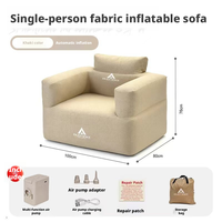 Canapé gonflable pliable en PVC, canapé gonflable portable, lit gonflable, chaise gonflable, matelas gonflable avec pompe intégrée, canapé gonflable