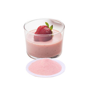 Polvo de Jalea Sabor Fresa para Pudín, Mezcla Instantánea para Bebidas, Polvo para Té con Leche, Proveedor de Polvo Instantáneo para Bebidas Boba al por Mayor - Product Image 1