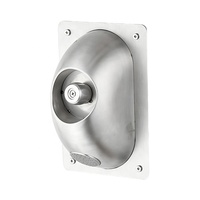 Robinet mural en acier inoxydable 304, pommeau de douche à économie d'eau, antirouille, résistant à l'usure, durable pour une utilisation commerciale en extérieur