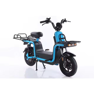 Vélo électrique 14 pouces à gros pneus 800W/1000W moteur 60V Scooter électrique pour livraison de nourriture Type intelligent numérique 500W moteur sans balais - Product Image 2