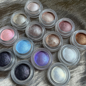 Trucco liscio e vellutato senza talco <span class=keywords><strong>ombretti</strong></span> duocromatici <span class=keywords><strong>ombretti</strong></span> color marrone dorato luccicante ombretto crema - Product Image 4