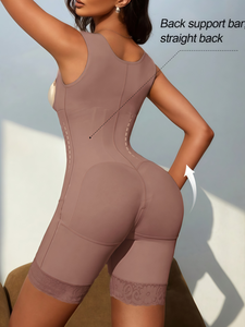 Faja Moldeadora Colombiana para Mujer, de Poliamida, Firme, Elegante, de Alta Compresión, Compresión Abdominal, Levantamiento de Cadera, Caderas Amplias - Product Image 4