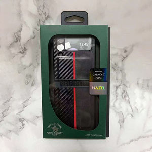 Santa Barbara POLO Coque de téléphone portable PC en fibre de carbone pour Samsung Z Flip 4 - Product Image 2