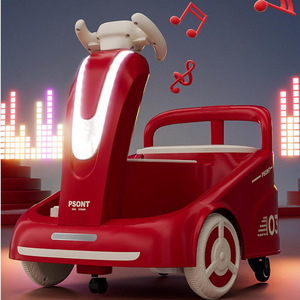 Voiture électrique pour enfant PSONT, 4 roues, avec télécommande, pour enfants de 2 à 4 ans, utilisation intérieure - Product Image 4