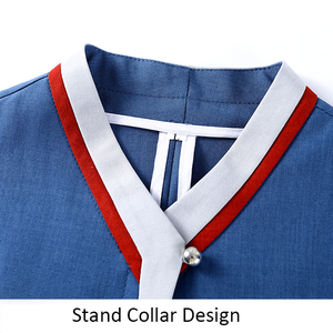 Logo personalizzato Unisex pulizia pulizia pulizia pulizia uniforme abiti da lavoro corti - Product Image 4