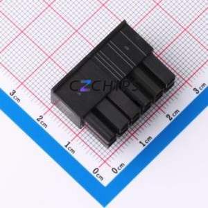 ZX-5557-4.2-2-6P-HGJK Housing (Wire-to-Board / Wire-to-Wire) P=4.2mm Connector 2x6P 4.2mm Mini-Fit (MX 4.2) 4.2mm - Product Image 2