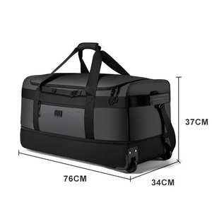 กระเป๋าออกกำลังกายแบบดัฟเฟิล ขายดีจากซัพพลายเออร์ ปรับแต่งโลโก้ได้ พร้อมซิปแบบพกพาสะดวกสำหรับใช้งานกลางแจ้ง ผลิตจากผ้าโพลีเอสเตอร์ - Product Image 2