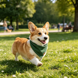 Bandana per Cani Personalizzata con Logo, in Cotone a Quadri, Regolabile, Viola e Marrone, Pronta per la Spedizione, Basso MOQ, Traspirante e Leggera - Product Image 2