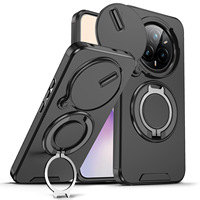 Étui de téléphone magnétique en PC rigide de luxe pour Redmi 15 5G, coque de téléphone rigide avec pare-chocs robuste pour Redmi Note 15 Pro