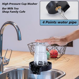 2022 New Style Glass <span class=keywords><strong>Rinser</strong></span> automatische Flaschen waschanlage für Küchen spüle Cup <span class=keywords><strong>Rinser</strong></span> - Product Image 4