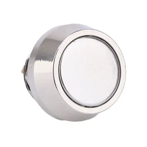 ABILKEEN Crust Material Stainless Steel Switch Diameter 12mm IP65 Push Button ON/OFF Switch