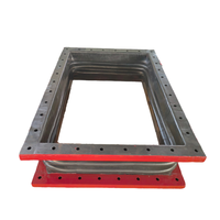 Compensateur en caoutchouc non métallique rectangulaire du joint de dilatation de désulfuration EPDM.
