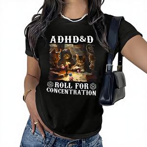 Camiseta Casual para Mujer KW MODA, Primavera/Verano, Color Liso, Estampado Estándar, Hecha en China - Product Image 1