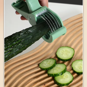 Wholesale Kitchen <b>Tools</b> Stainless Steel <b>Vegetable</b> and <b>Fruit</b> Slicer Multi Functional Salad Accessories - Product Image 2