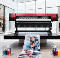 Nueva Impresora de Inyección de Tinta Multicolor XP600 de 1.8m, Impresora de Pantalla Automática Industrial Multifuncional Todo en Uno para Textiles