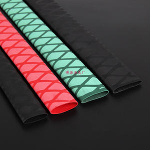 Enveloppe de protection antidérapante pour poignée de canne à pêche, en silicone thermorétractable, noir et coloré, absorbant la transpiration - Product Image 5