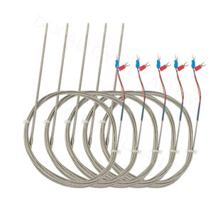 K-Type <span class=keywords><strong>Thermocouple</strong></span> เซ็นเซอร์โพรบ100มม., ลวด3ม., ไม่มีสายดิน, อุณหภูมิตั้งแต่-100C ถึง1250C - Product Image 5