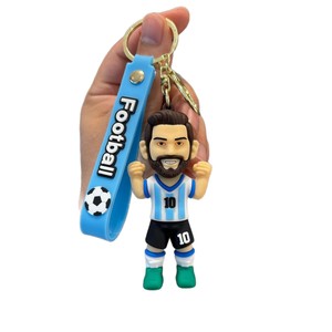 Figura Creativa del Personaje Principal, Estrella del Fútbol, Exquisita Figura Tridimensional <span class=keywords><strong>de</strong></span> PVC del Jugador <span class=keywords><strong>de</strong></span> Fútbol, Balón <span class=keywords><strong>de</strong></span> Fútbol Número 7/10 - Product Image 5