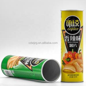 Tốt kín dễ dàng mở nắp Composite chip bao bì lon giấy với nắp nhựa - Product Image 5
