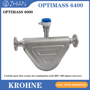 เครื่องวัดอัตราการไหลแบบโคริโอลิส KROHNE OPTIMASS 6400 ความแม่นยำสูงพิเศษ สำหรับวัดอุณหภูมิสูง ระดับความเร็วปานกลาง พร้อมเซ็นเซอร์วัดแบบกำหนดเองได้ตามความต้องการ (OEM) - Product Image 5
