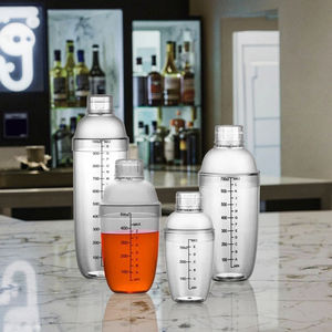 Shaker per Cocktail Trasparente da 700ml <span class=keywords><strong>in</strong></span> Plastica Alimentare Ecologica con Scala Graduata, Strumento da Bar per Ristoranti, Cucine e Bar Domestici - Product Image 6