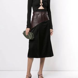 Nouveauté Printemps 2022 – Blouse Courte Sexy Rayée Bleue et Blanche à Manches Longues pour Femme - Product Image 5