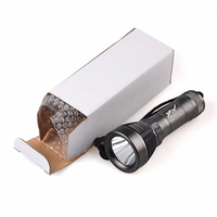 Lampe de plongée ZOom IP68 50m 10W XML T6 LED 300-500lm Zoom réglable 6 modes Aluminium de qualité militaire