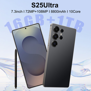 S25 Ultra 16GB RAM 1TB ROM 5G 7.3 Pollici 120Hz AMOLED HD <span class=keywords><strong>10</strong></span> Core 8000mAh Ricarica Rapida Dual SIM Slot TF OTG Versione Globale - Product Image 1