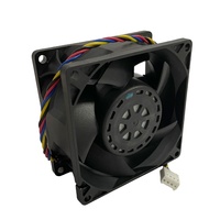 Meilleure vente Dc 12v 8038 UL IP54 échappement de ventilation étanche 80mm Abs conduit de ventilateur capot de refroidissement pour Machine libre-service