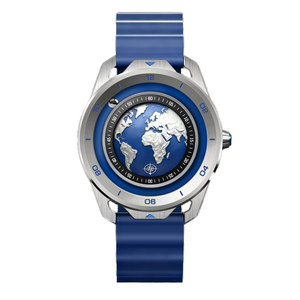 Nuevo Lanzamiento 2026: Reloj de Lujo Simple Estilo Antiguo Orbit, Caja de Acero Inoxidable y Silicona de 20mm, Movimiento de Cuarzo Japonés, Resistente al Agua - Product Image 1