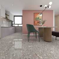 Chine Porcelaine Salon Véranda Marbre Entièrement Poli Vitré Garage Sol Terrazzo Carreaux Moderne 600X1200