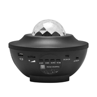 Lampe romantique USB LED nébuleuse ciel étoilé projecteur à distance merveilleuse musique son activé veilleuse pour chambre de bébé entrée 5V