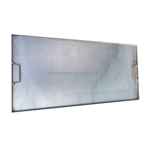 Vật liệu kim loại gang nướng PAN Hàn Quốc chiên cơm nướng mực thép không gỉ nướng PAN sắt vụn Mực nướng tấm - Product Image 3