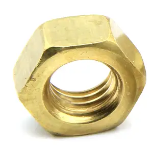 New Premium Bolts Nuts Hardware Products Brass Hex Nut Binding Slotted Thumb Screw Brass