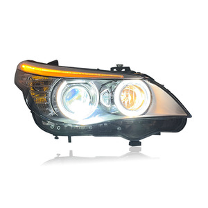 Per <span class=keywords><strong>BMW</strong></span> Serie 5 E60 <span class=keywords><strong>520</strong></span> 523 525 530 Gruppo Fari a Proiezione LED Luci Diurne a LED Fari LED Accessori Auto - Product Image 5