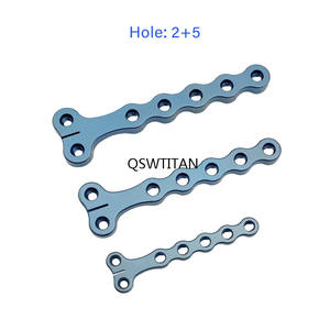 แผ่นล็อค ALPS <span class=keywords><strong>T</strong></span> ขนาด 3.5/4.2/5.0/6.5 มม. ทำจากไทเทเนียมอัลลอยด์ สำหรับสัตวแพทย์ ใช้ในการผ่าตัดกระดูกและข้อสำหรับสัตว์เลี้ยง - Product Image 5