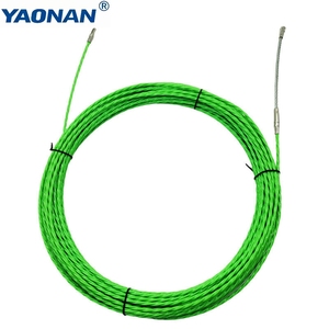 Fil de guidage en nylon haute visibilité 4mm*30m, accessoire auxiliaire haute résistance pour le passage et le tirage de câbles électriques dans les conduites - Product Image 1
