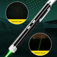 Pointer Presentasi Pengisian Daya USB-C Portabel, Spidol Fungsi Ganda dengan Senter untuk Instruksi Konferensi