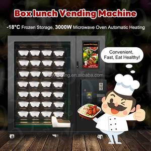ตู้จำหน่ายอาหารร้อนอัตโนมัติ 24 ชั่วโมง พร้อมเตาไมโครเวฟ - Product Image 2
