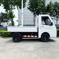 Camion utilitaire électrique compact et flexible, capacité de charge 1T, autonomie 200 km, zéro émission pour la distribution de marchandises en ville