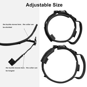 <span class=keywords><strong>Collar</strong></span> de perro táctico personalizado de SinSky, <span class=keywords><strong>Collar</strong></span> de perro grande de alta resistencia, <span class=keywords><strong>Collar</strong></span> de perro grande con hebilla de Metal de nailon ajustable con asa - Product Image 4