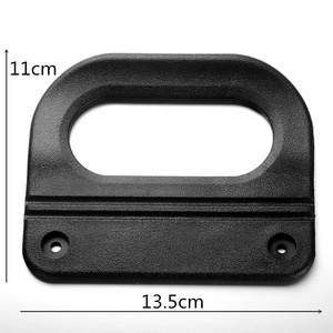 Carrying Carton Luggage Gift Corrugated Box Golf Bag Suitcase Black Plastic Handle