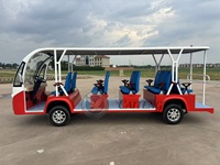 Caiteng Nouveau Bus Électrique Urbain 6x6 pour Transport Automatique, Visites Scolaires, 30 km/h, Capacité de Montée de 25 %