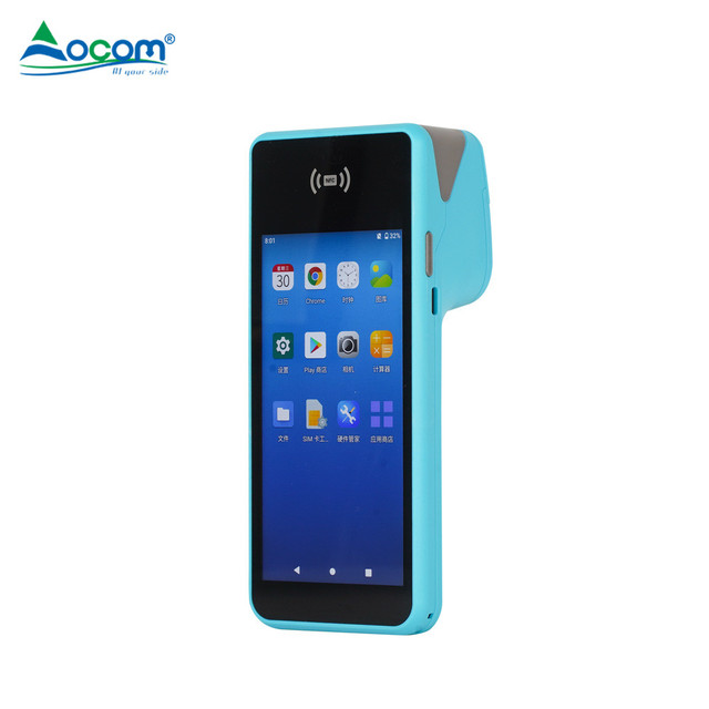 POS-N1 OCOM 5.45Inch Android System POS Terminal with 58mm Thermal Printer