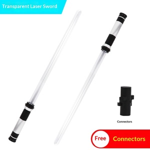 Sabre laser télescopique performant avec emballage en boîte colorée, pour une épée laser à induction à changement de couleur deux-en-un - Product Image 5