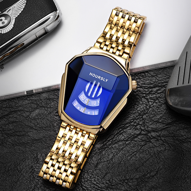 6617 J Men Fashion Locomotive Reloj Wrist Watch Stainless Steel Quartz Watch Mens Wrist Watch Snake Head Shape Male