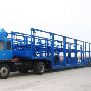 Vente directe d'usine de véhicules de transport conteneurisés à 3 essieux et semi-remorques pour berlines, capable de transporter 8 voitures - Product Image 3