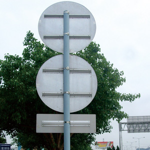 Poteau de signalisation routière réfléchissant en aluminium Tian Ying Ty P05 600 pour autoroutes et routes municipales, protection extérieure, limitation de hauteur - Product Image 1